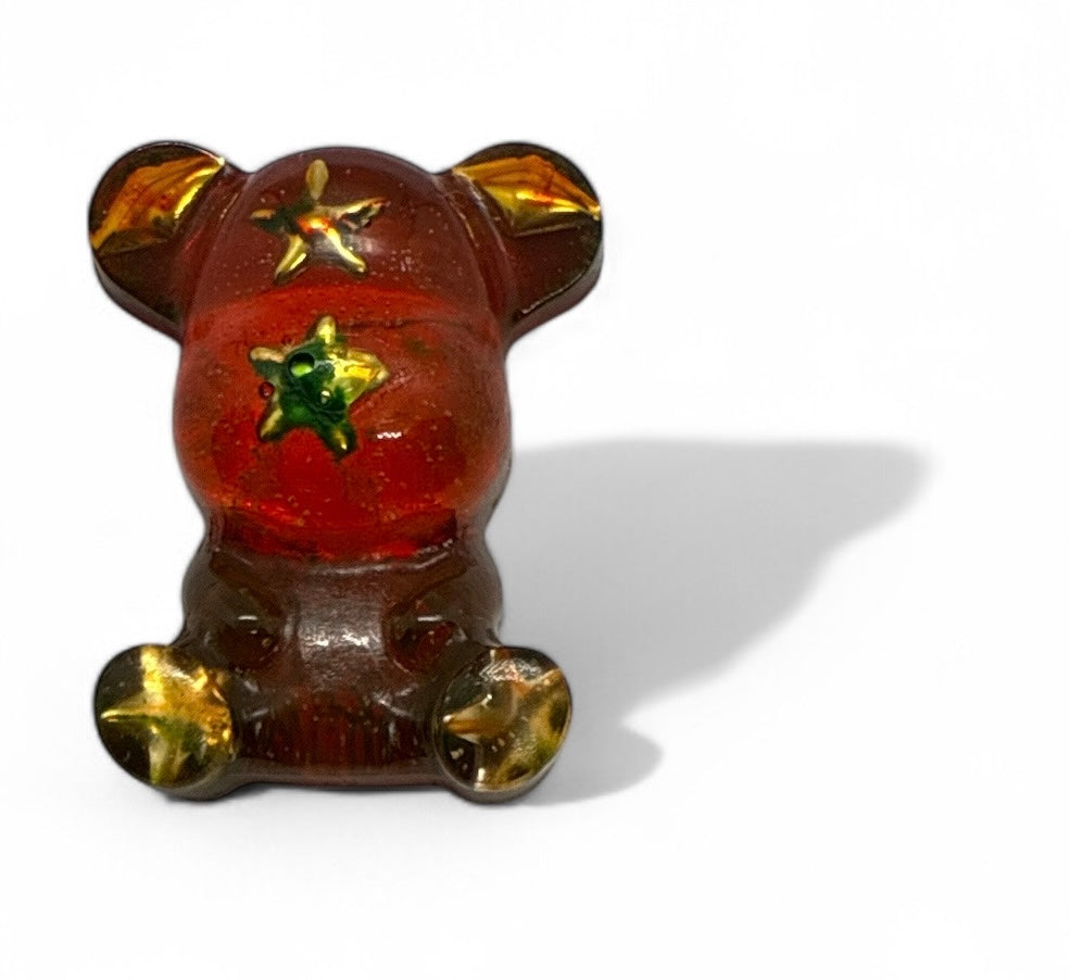 Teddy bear keyring