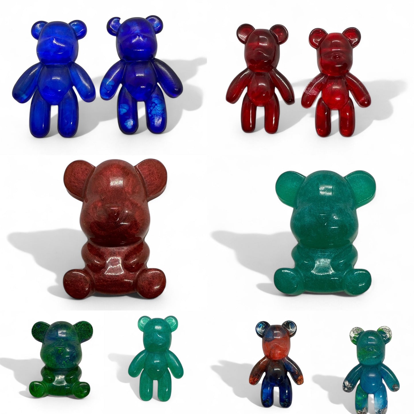Teddy bear keyring