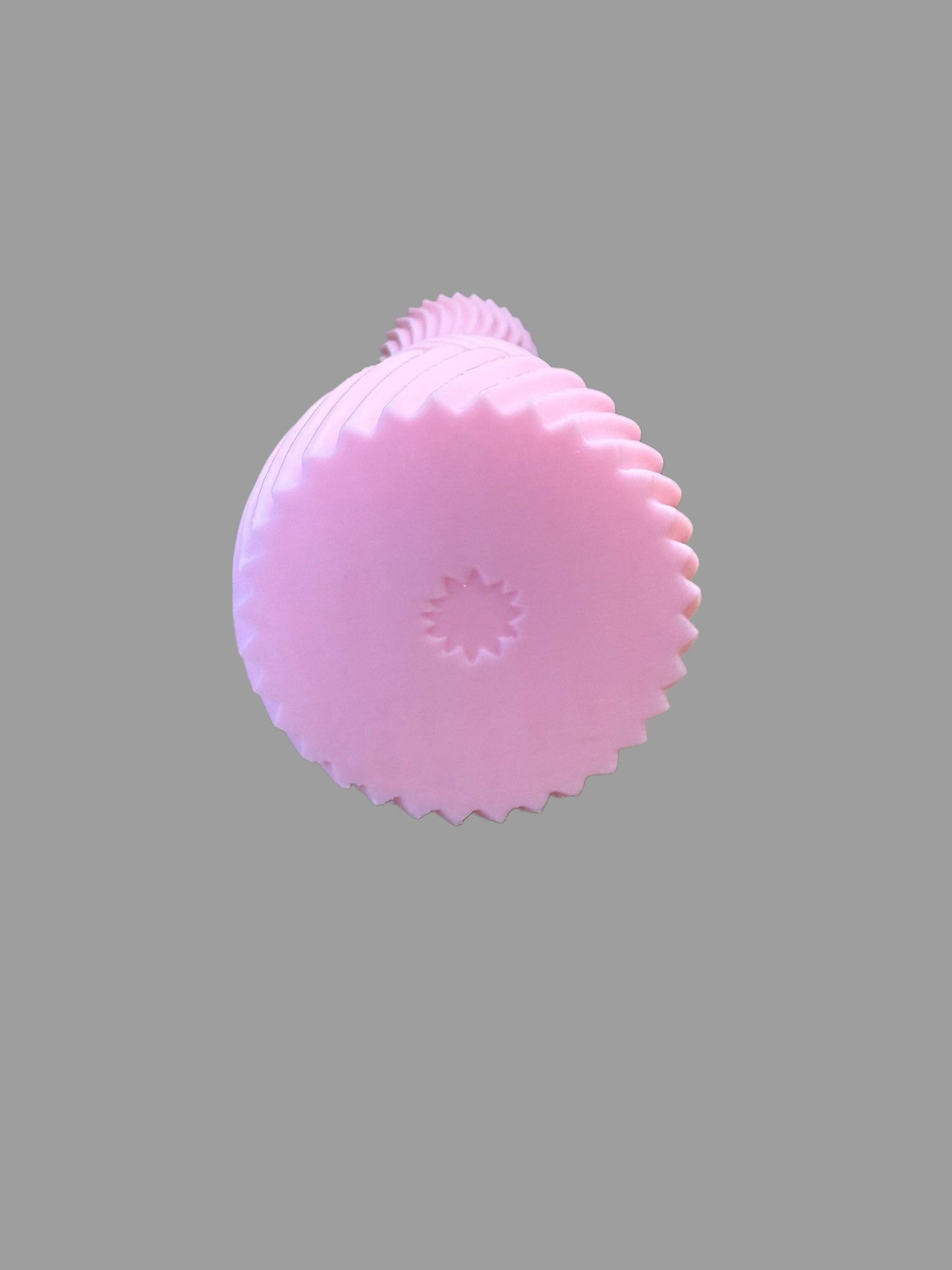 Pink twisted vase