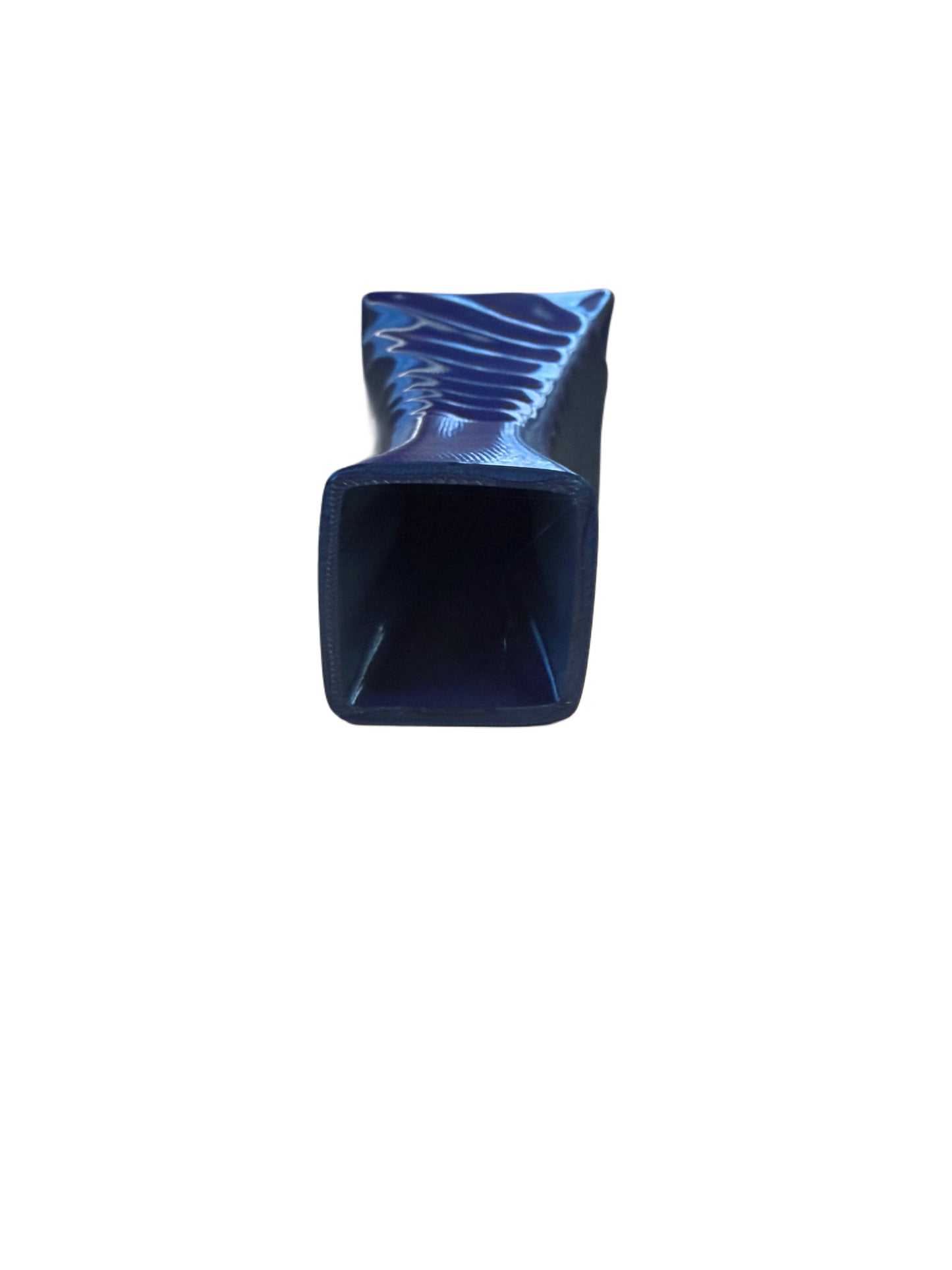 Metallic Silk blue vases