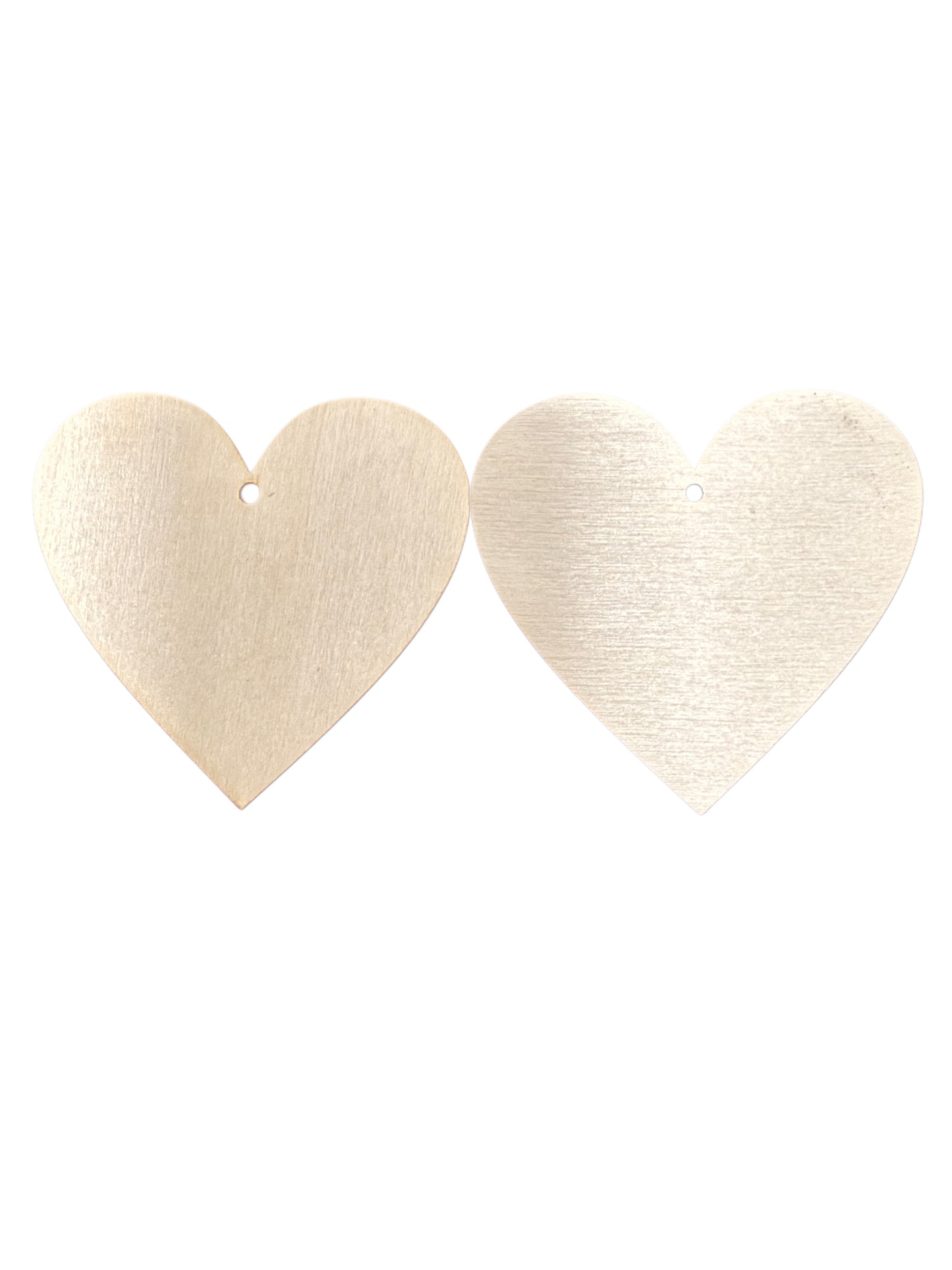 Personalised love heart plaques