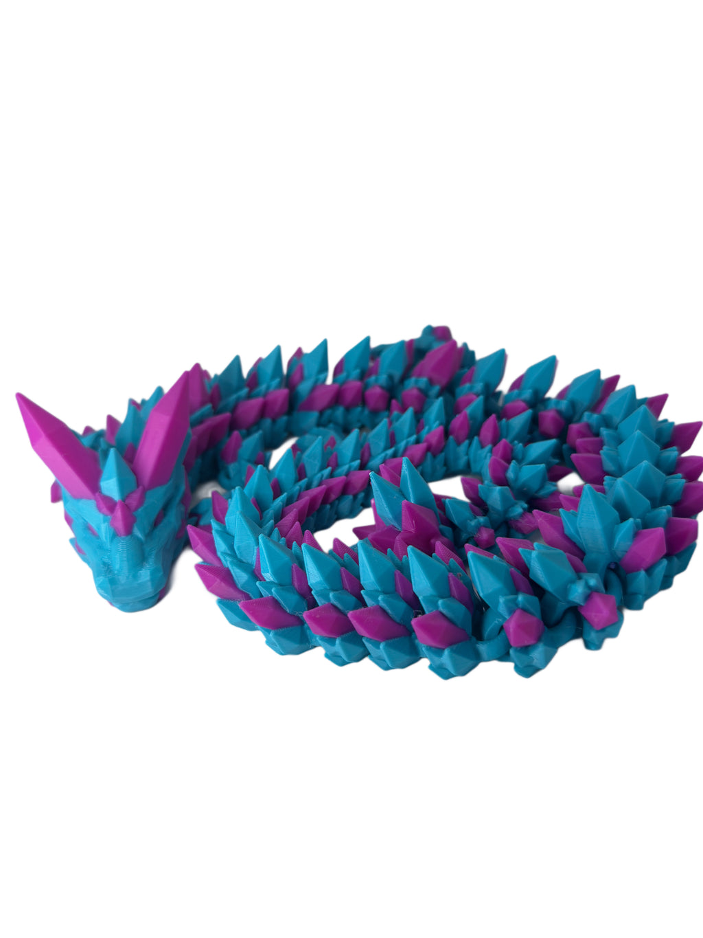 3D Printed Mythical Dragon (Blue & Purple Edition)