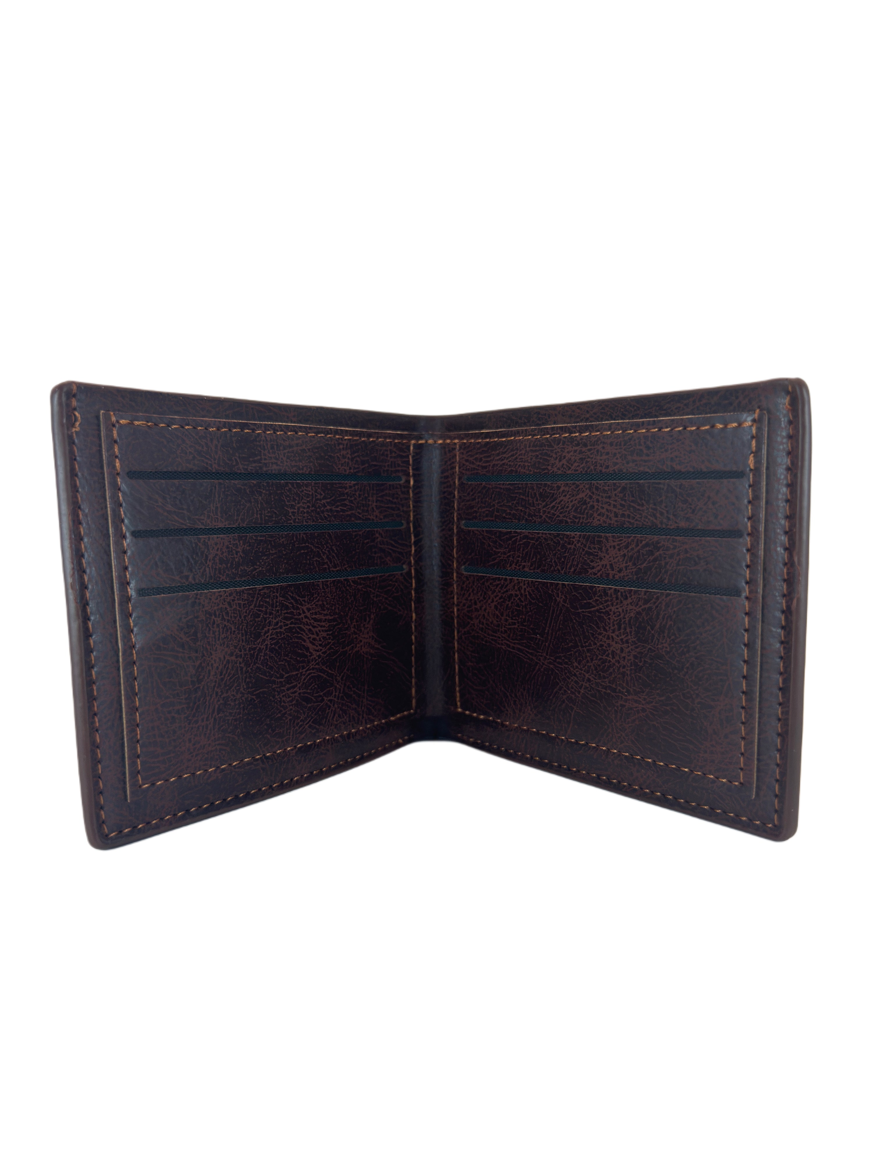 Personalised Engraved Leather Wallet – Available in 3 Colours