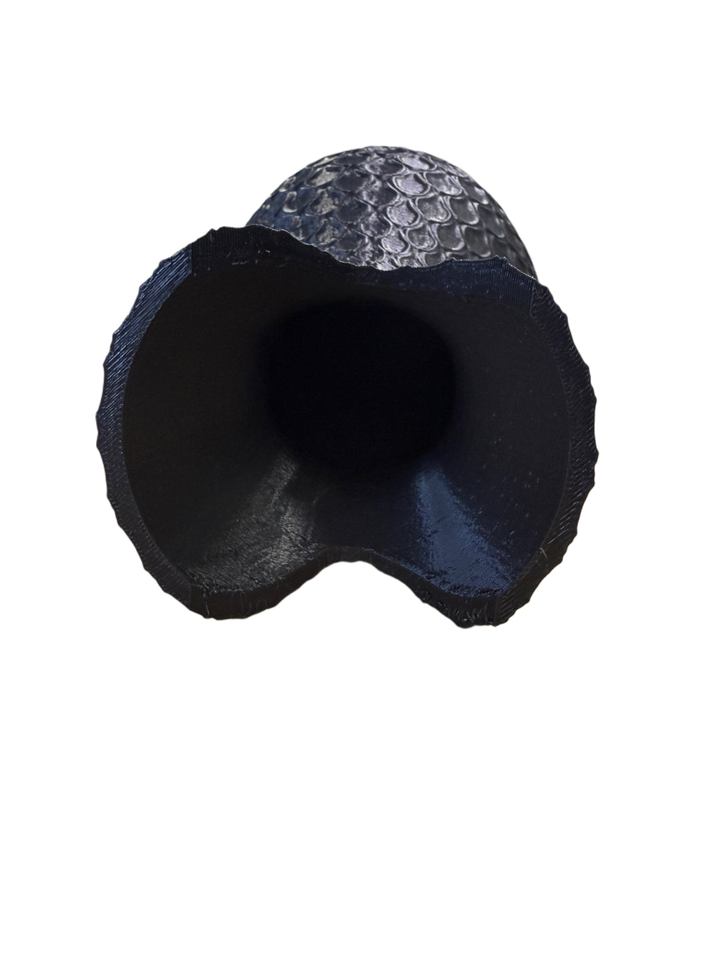 Premium Black Patterned 3D Printed Vase – Elegant & Affordable