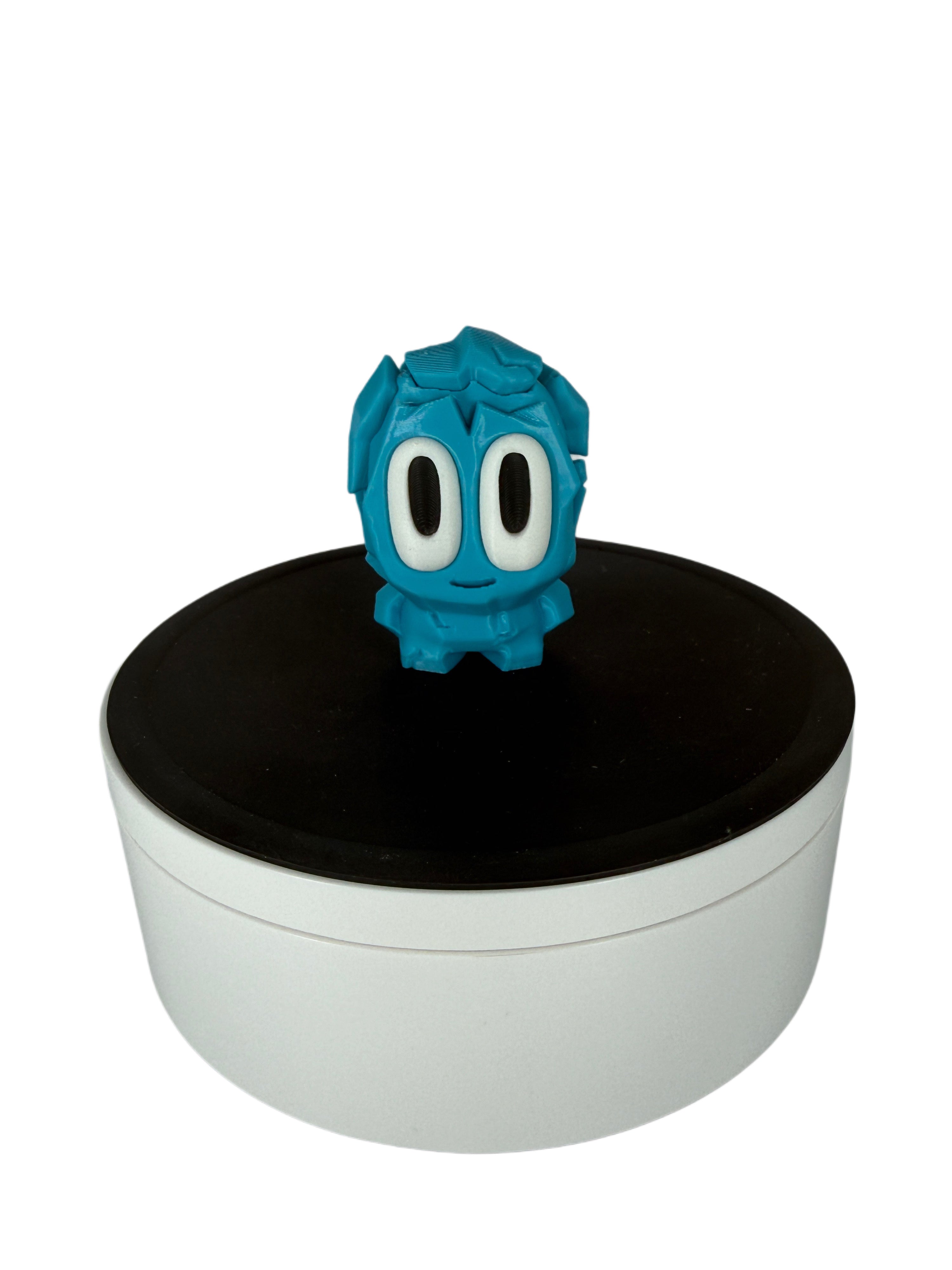 3D Printed Blob Rocks Collection – Monthly Colour Series with Carry Case Storage Box