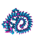 3D Printed Mythical Dragon (Blue & Purple Edition)