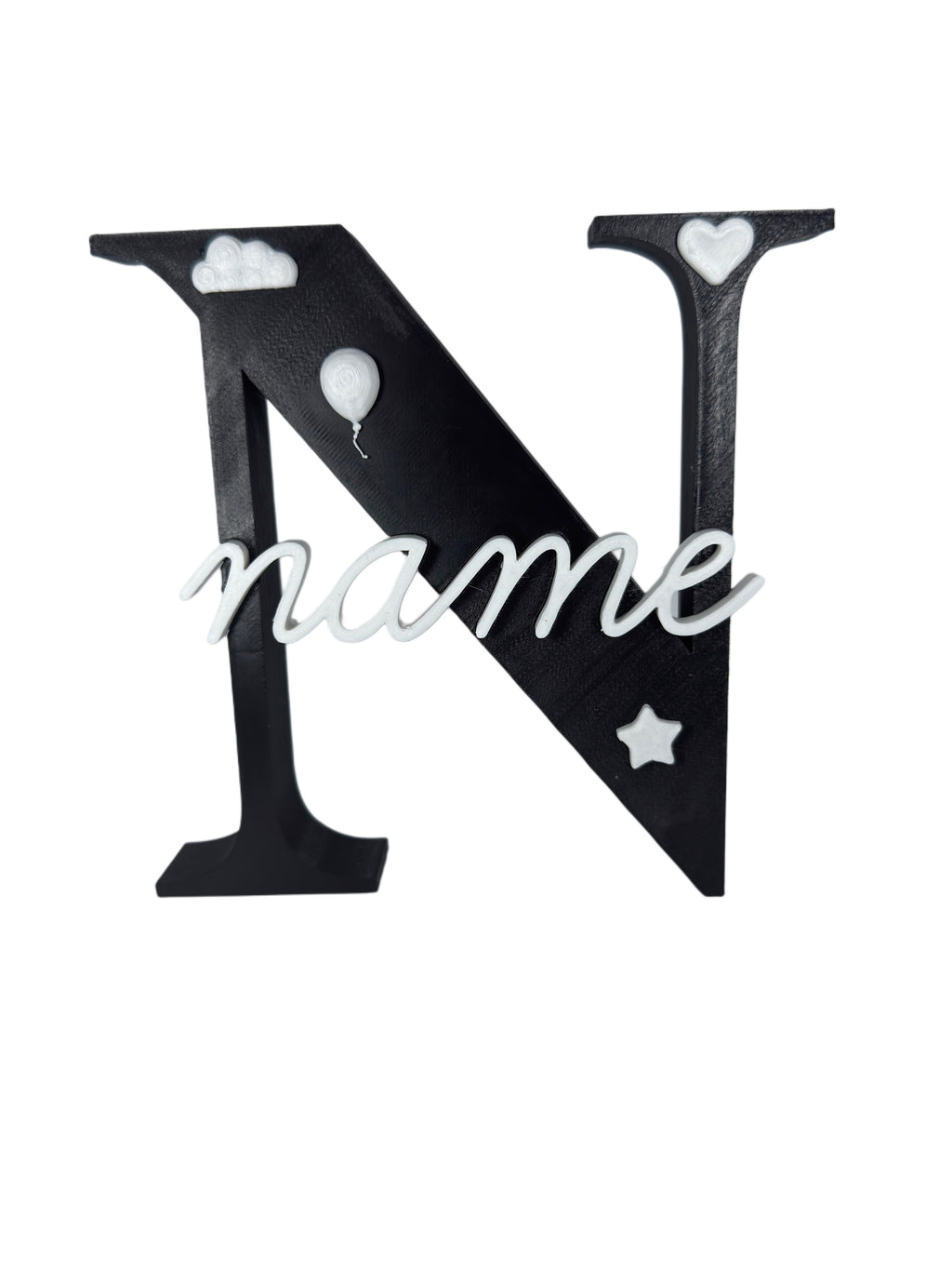 3D Printed Personalised Name Plate – Custom Colours Available | ★★★★★