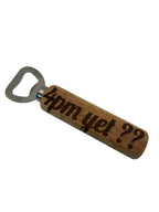 Personalised Wooden Bottle Opener – Create Your Own Design 🍻