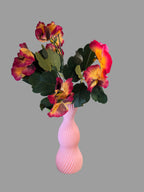 Pink Twisted 3D Printed Vase – Elegant & Affordable