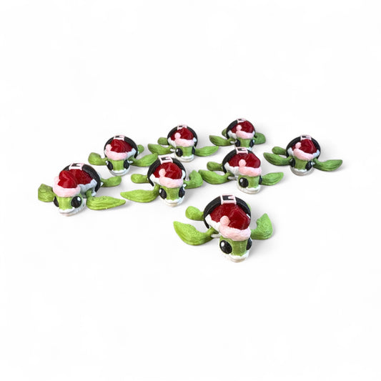 Articulated Santa turtles