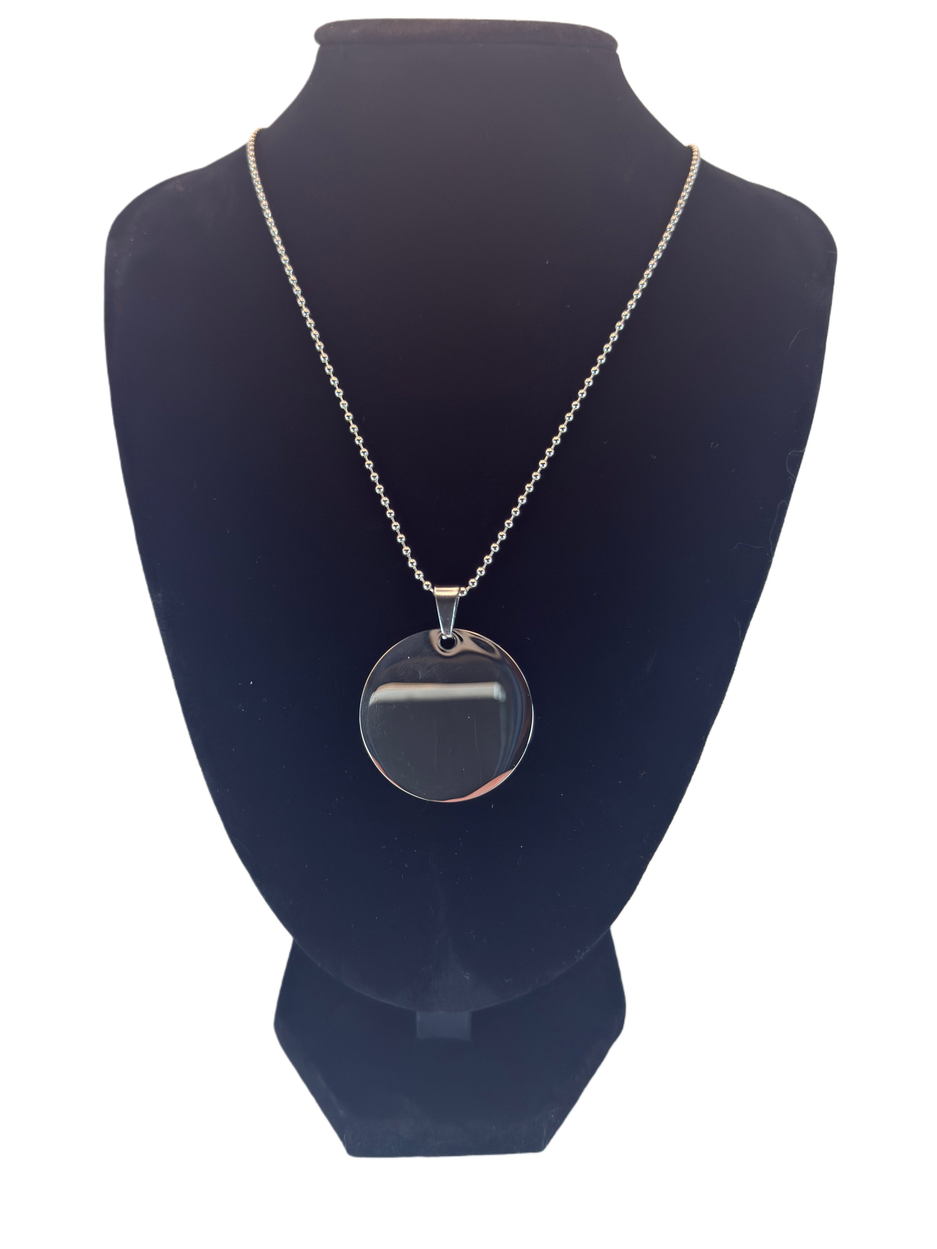 Personalised Dog Tags & Ball Chain Necklace