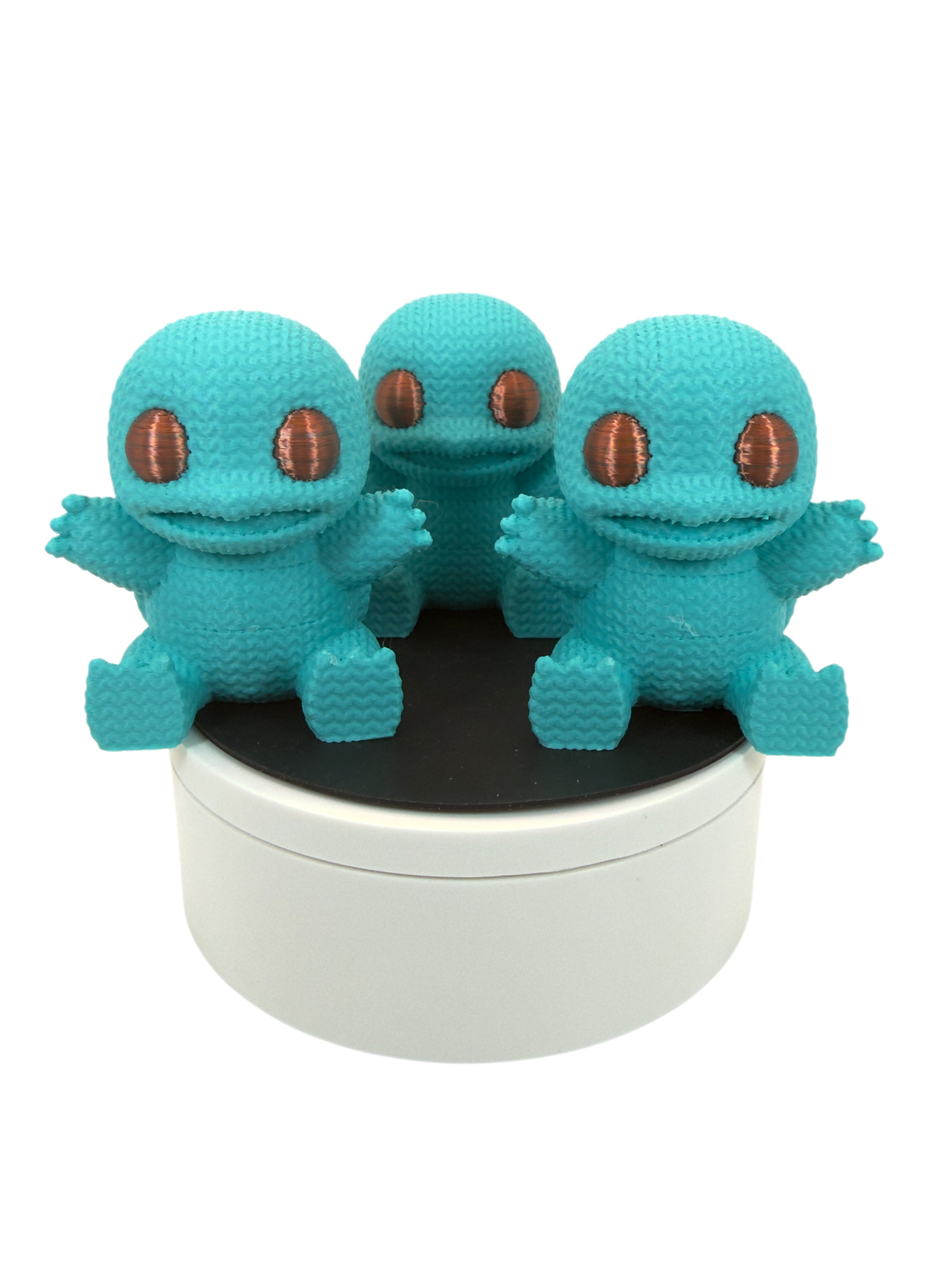 Knitted Inspired Squirtle Collectible