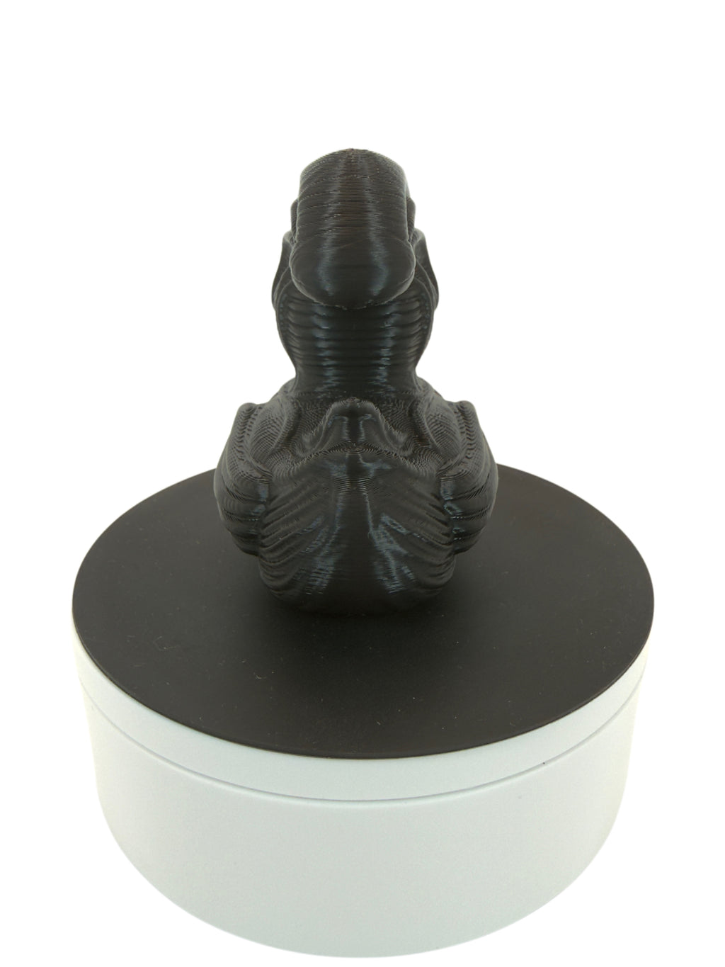 Xenophon (Alien) Inspired Duck – 3D Printed Collectible – Jet Black Finish