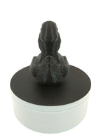Xenophon (Alien) Inspired Duck – 3D Printed Collectible – Jet Black Finish