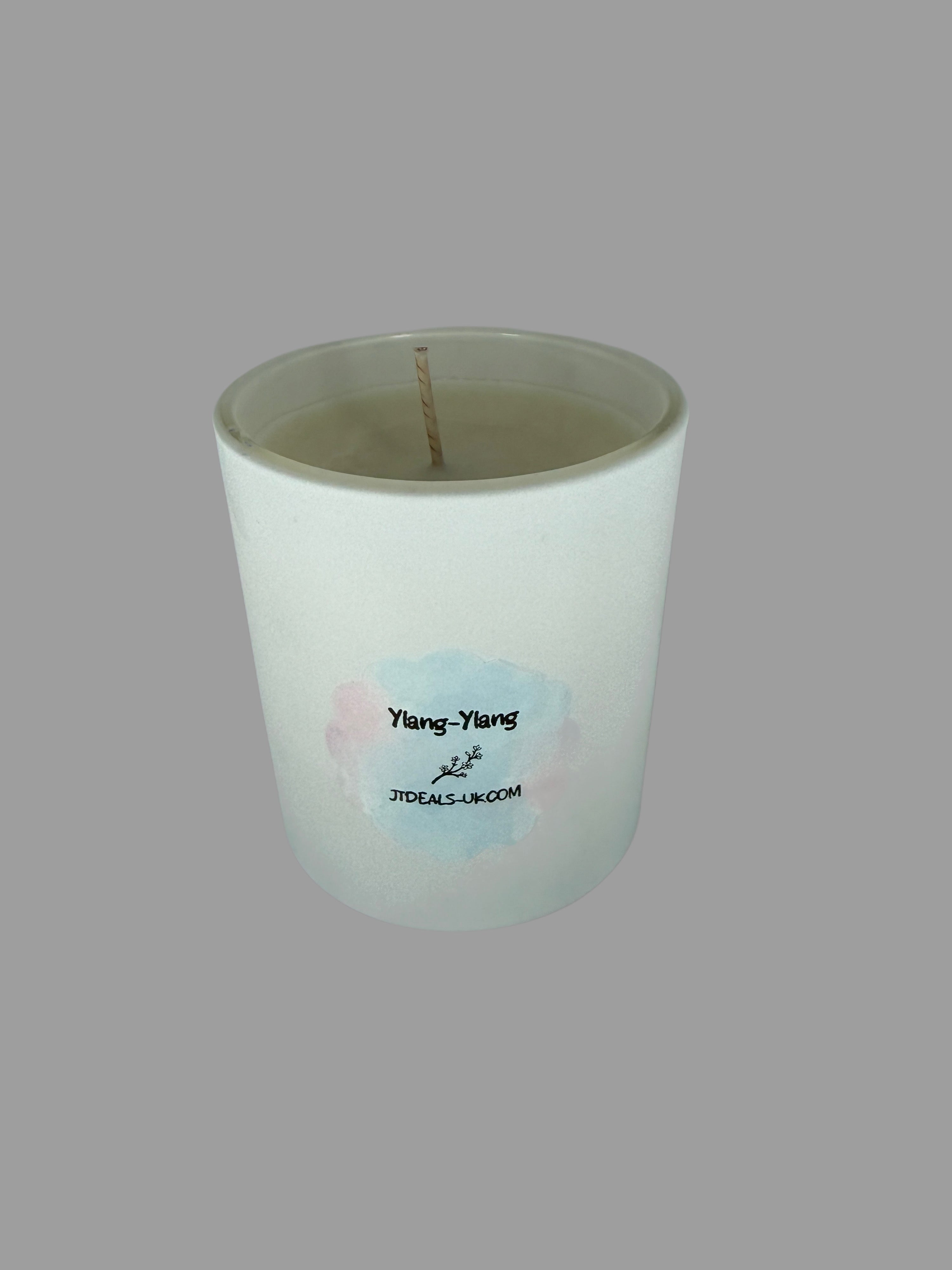 Ylang-Ylang Scented Candle – Luxury Soy Wax