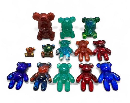 Teddy bear keyring