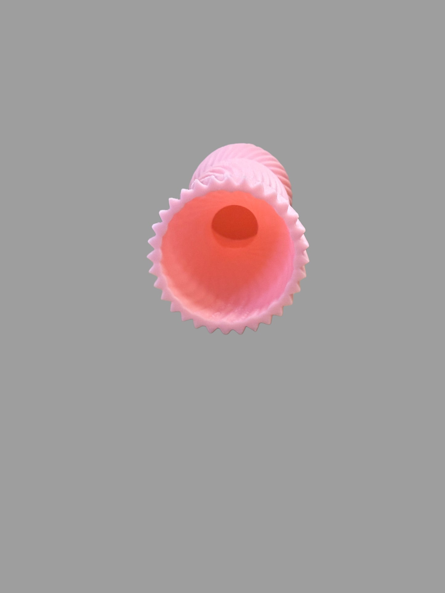 Pink twisted vase