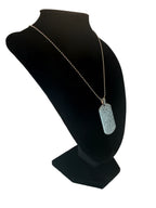 Personalised Dog Tags & Ball Chain Necklace