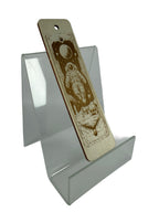 Space-Themed Wooden Bookmarks – Engraved Design | 5★ Rating
