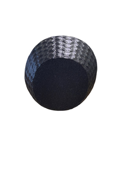 Black patterned large vases