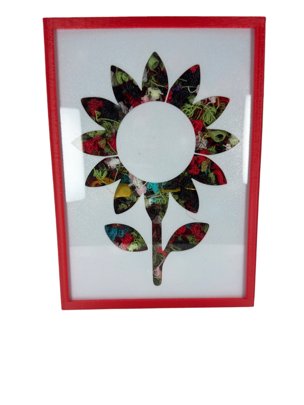 3D Printed Sunflower Picture Box – Eco-Friendly Decorative Storage Piece