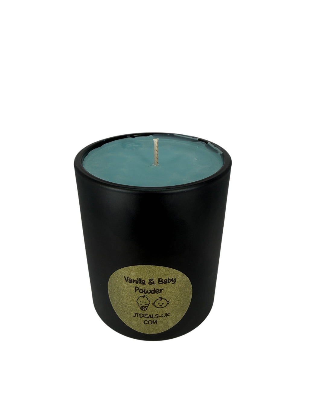 Vanilla & Baby Powder Scented Candle – Luxury Soy Wax