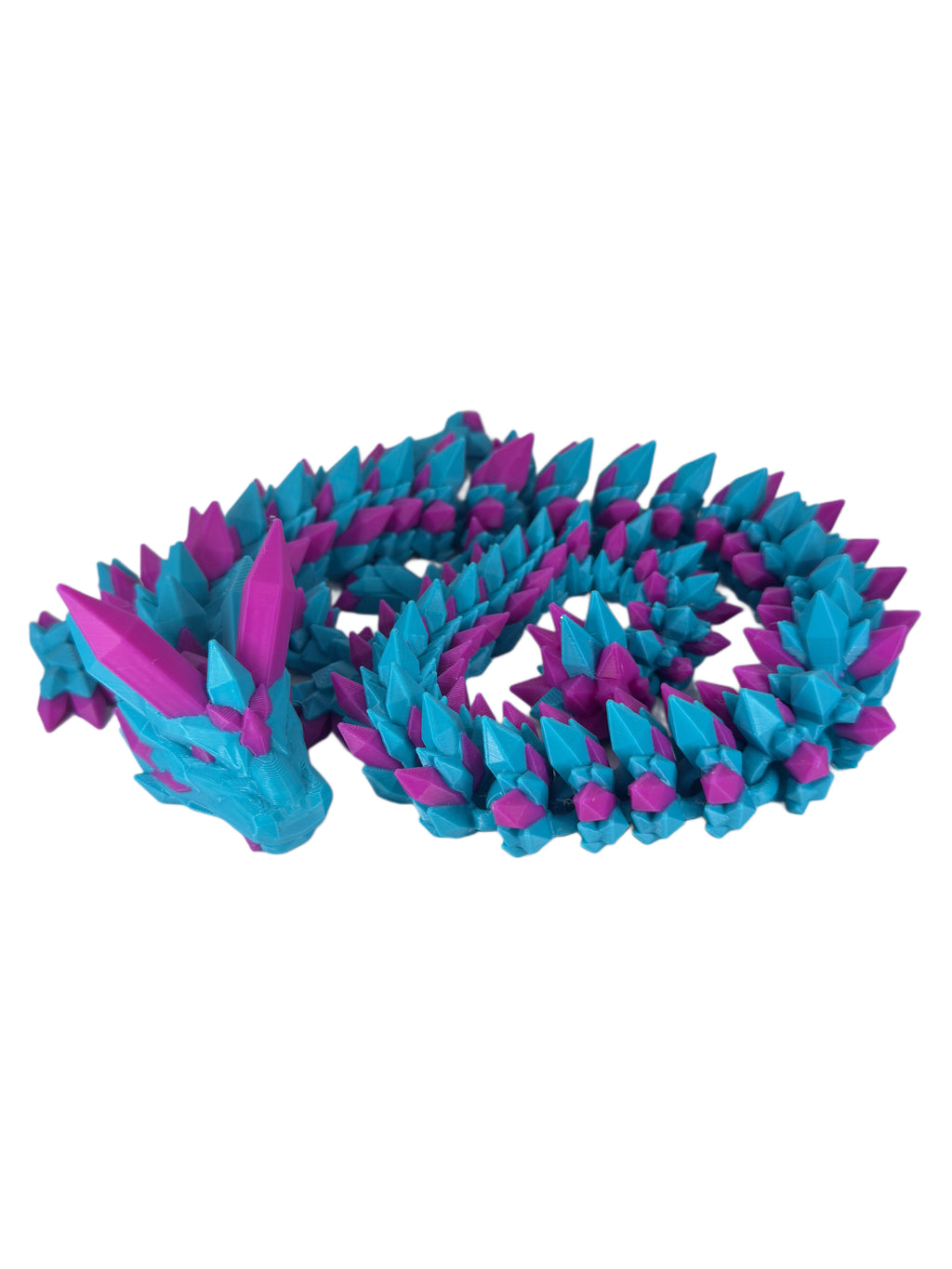 3D Printed Mythical Dragon (Blue & Purple Edition)