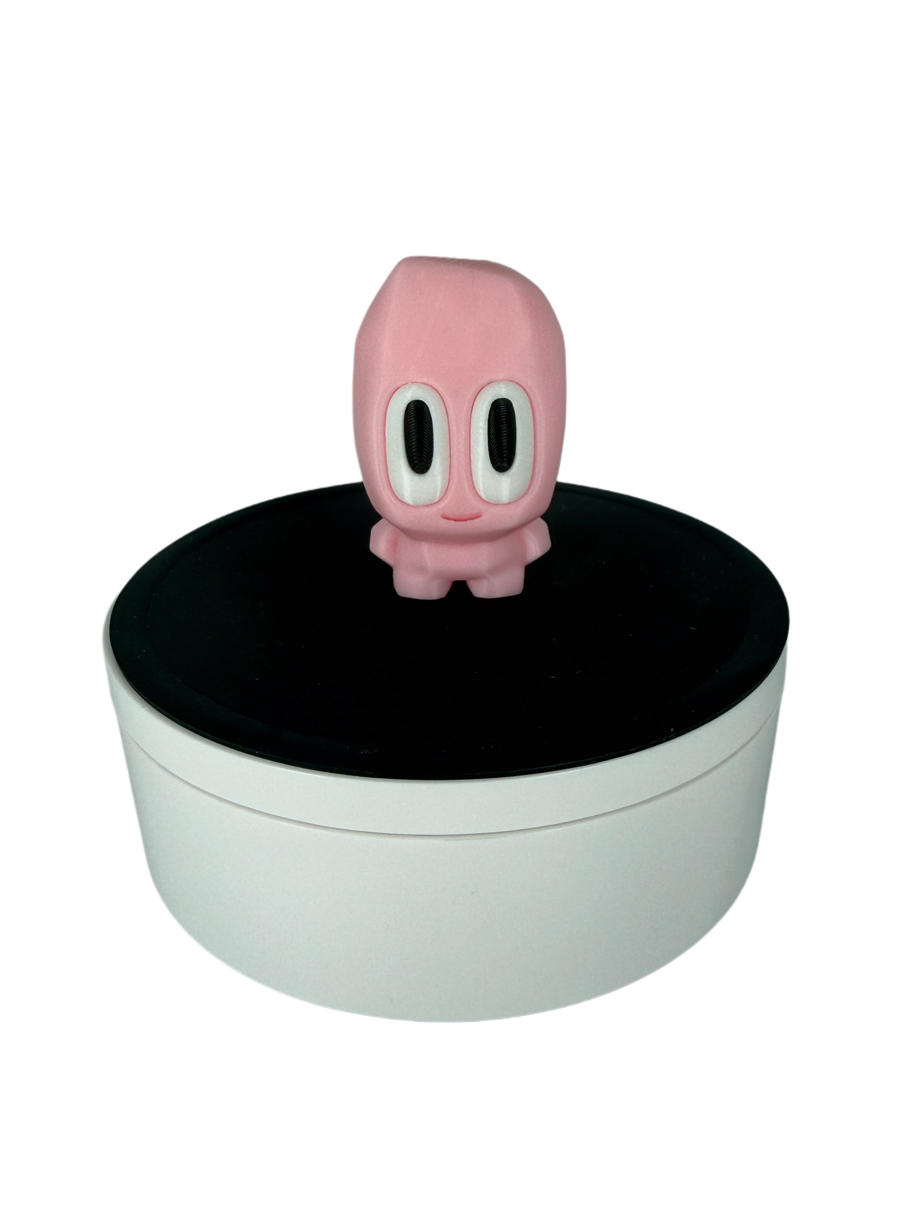 3D Printed Blob Rocks Collection – Monthly Colour Series with Carry Case Storage Box