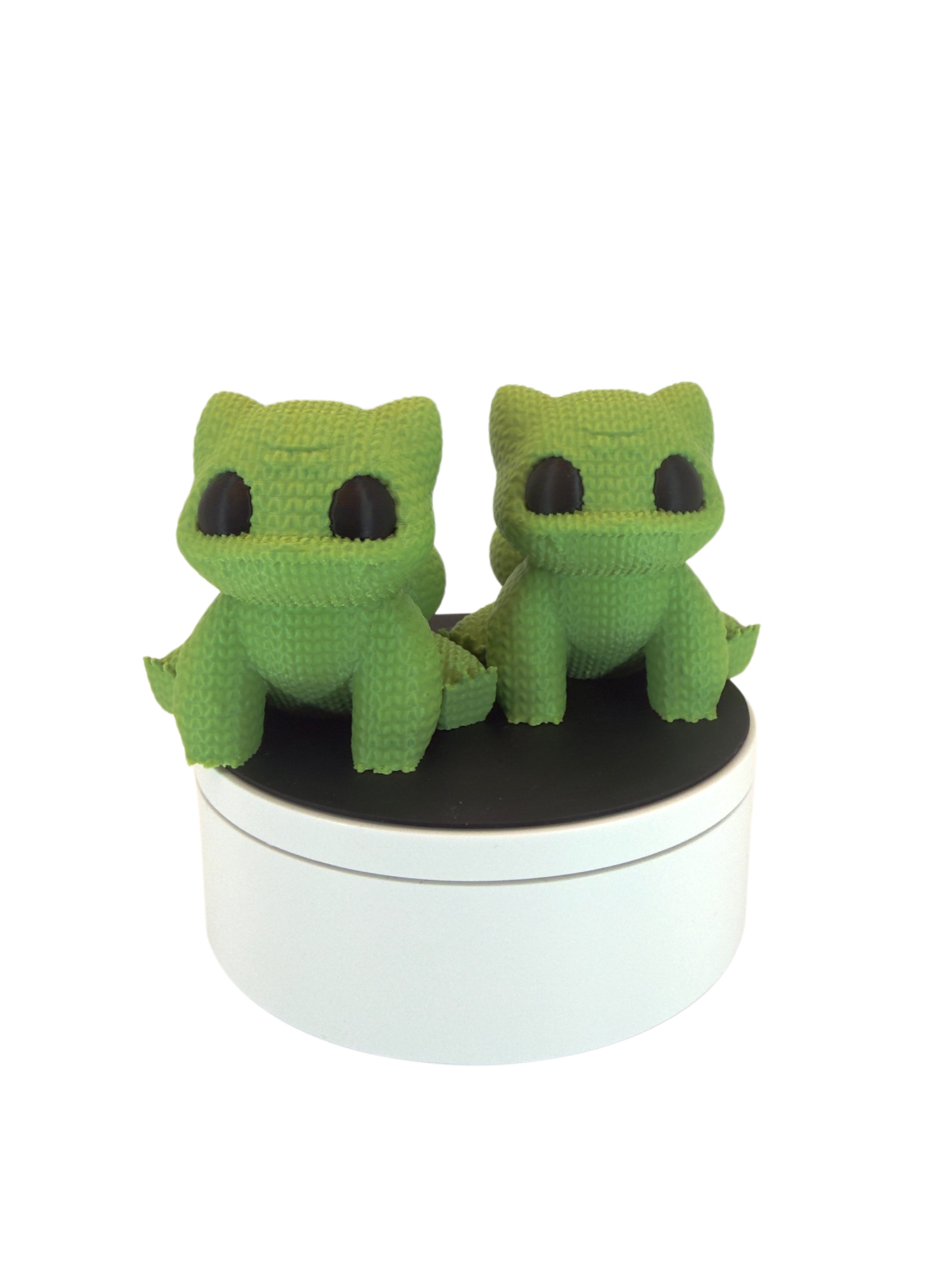 Knitted Textured Bulbasaur