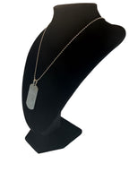 Personalised Dog Tags & Ball Chain Necklace