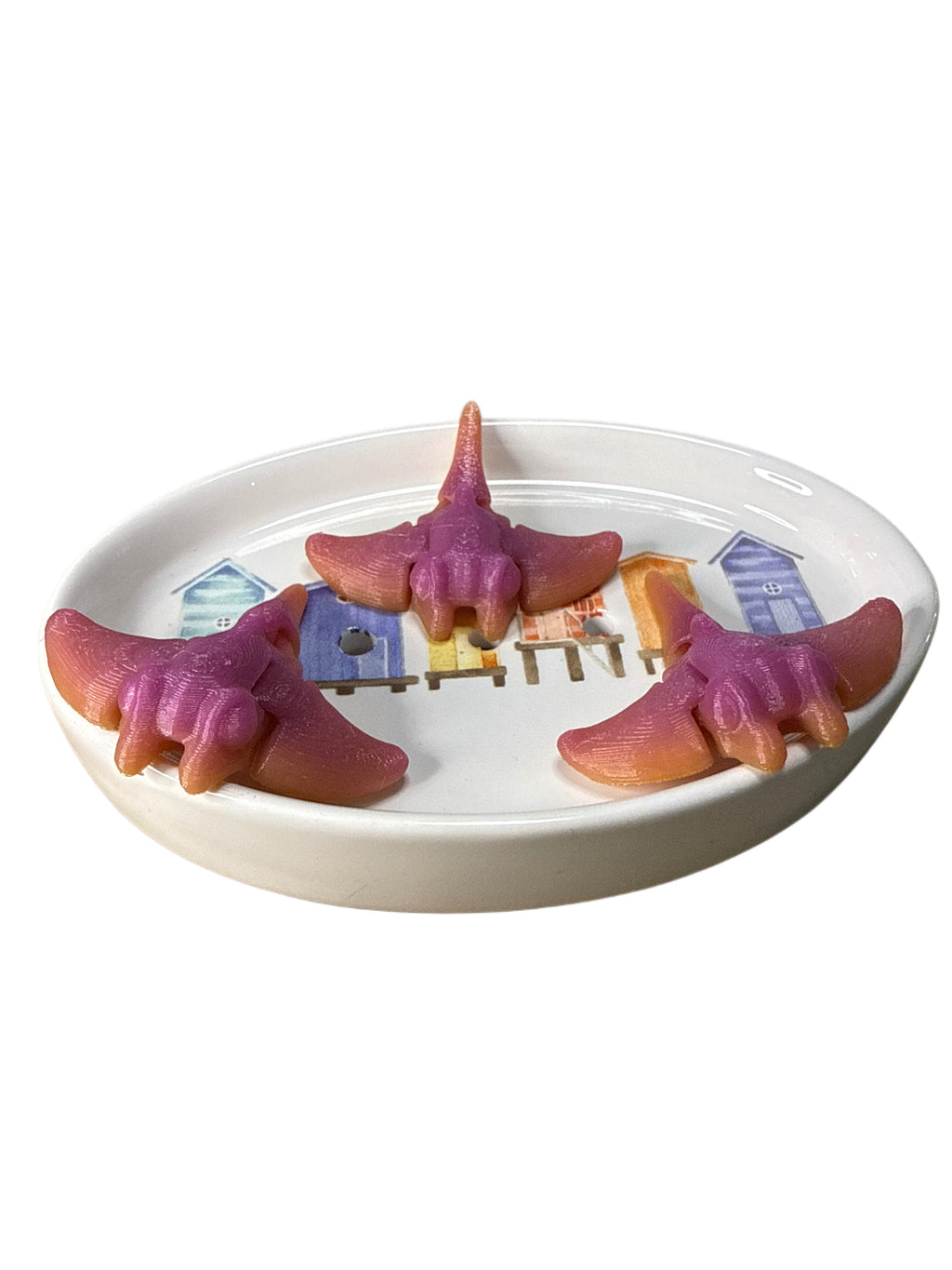 Articulated 3D Printed Sting Rays – Realistic & Colourful