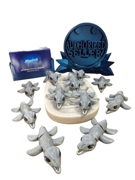 Baby articulated Mosasaur features (SEN) Sensory Figure