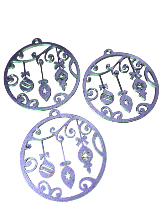 Multicoloured baubles