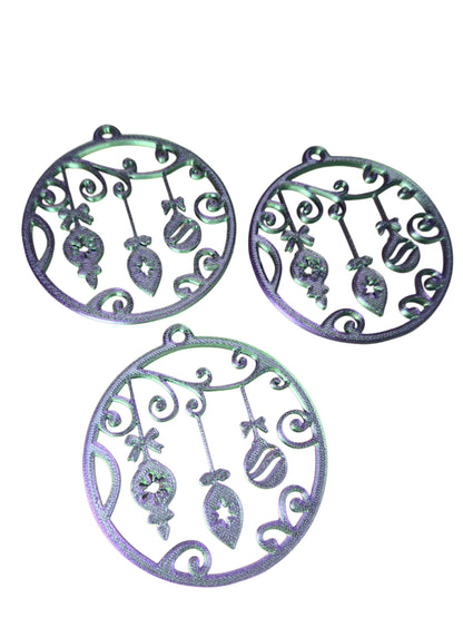 Multicoloured baubles