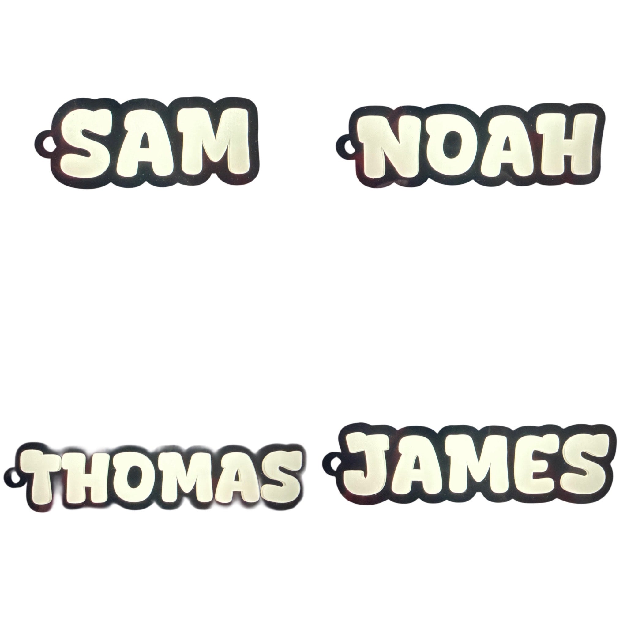 Personalised Name Keyrings – Custom 3D Printed