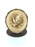 Laser Engraved Koi Carp Wooden Coaster / Wall Décor