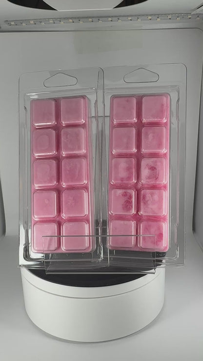 Cherry Blossom & Warm Petals Scented Soya Wax Snap Bar – Soft Floral Fragrance