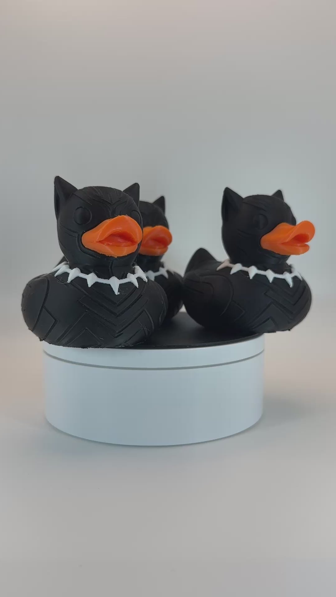 Black Panther Inspired 3D Printed Duck