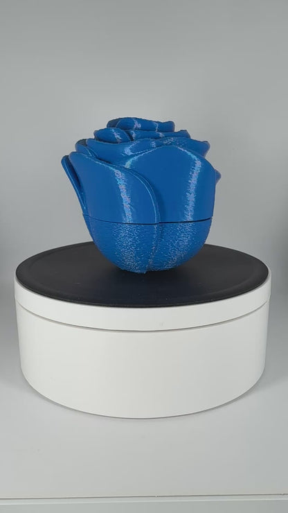 3D Printed Rose Keepsake Trinket Box