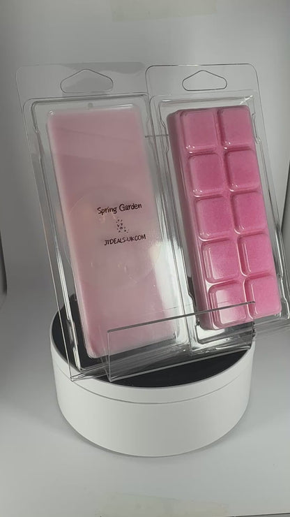 Spring Gardens Scented Soya Wax Snap Bar – Sweet, Earthy with a Hint of Pine